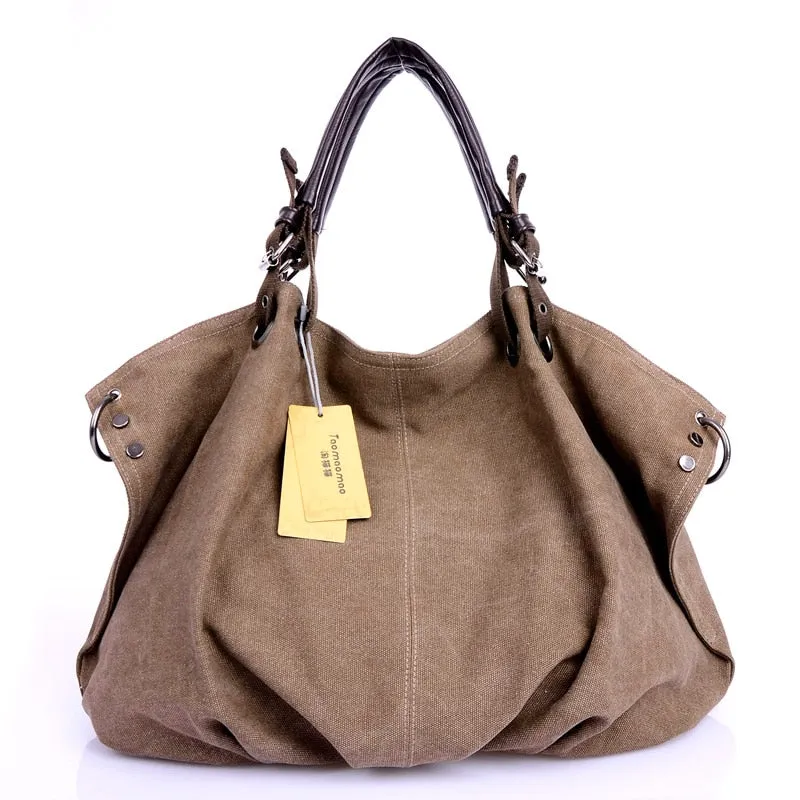 Stylish and Practical Canvas Messenger Bag for Women