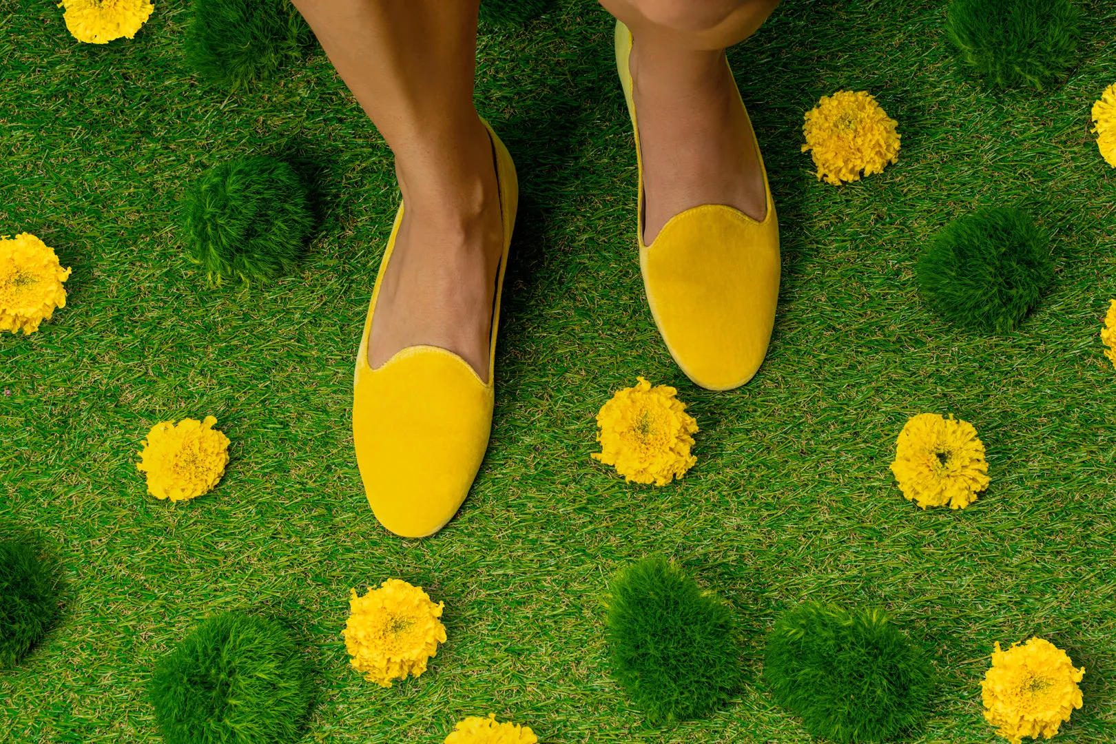 TARA SLIPPER - YELLOW