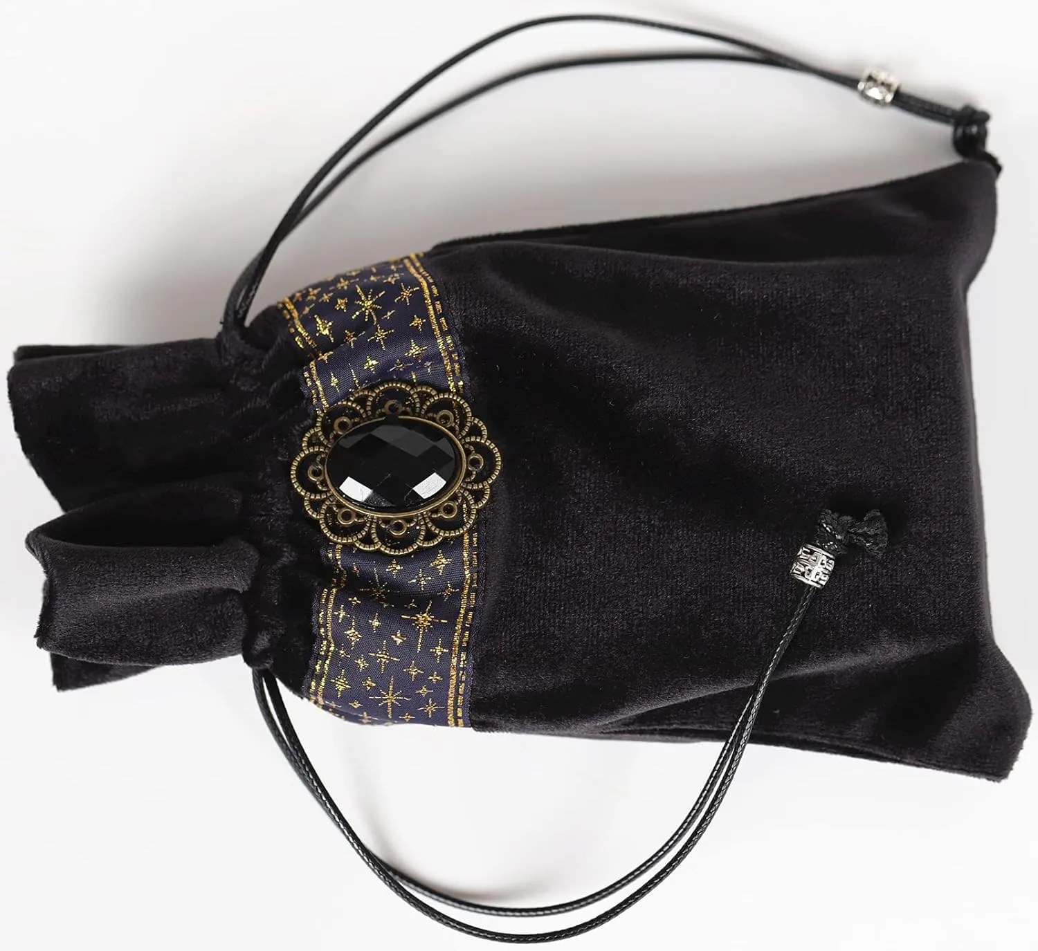 Tarot Bag Pouch Dice,Rune or Card Gift Bag,Drawstring Storage Bucket Bag 5" x 8"