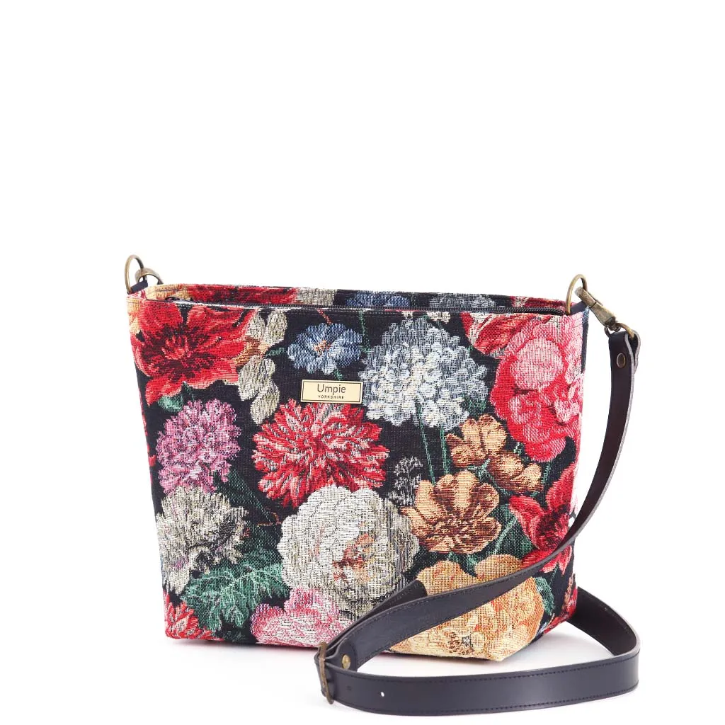The Floral Tapestry Crossbody Bag
