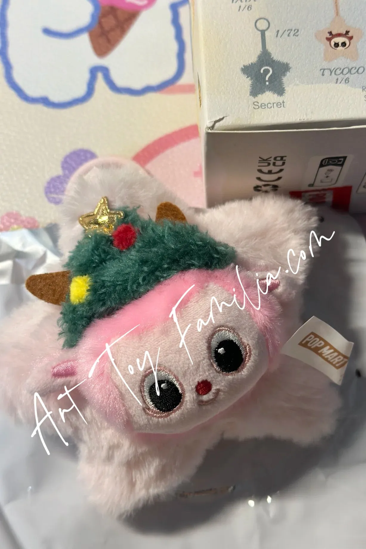 The Monsters Classic Series-Sparkly Plush Pendant Blind Box - 经典系列闪闪毛绒挂件
