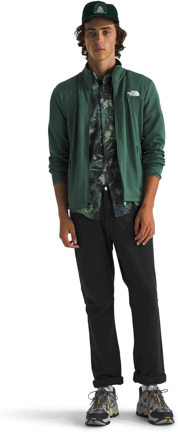 THE NORTH FACE Men's Cedar Trail Grid Fleece Full Zip Jacket