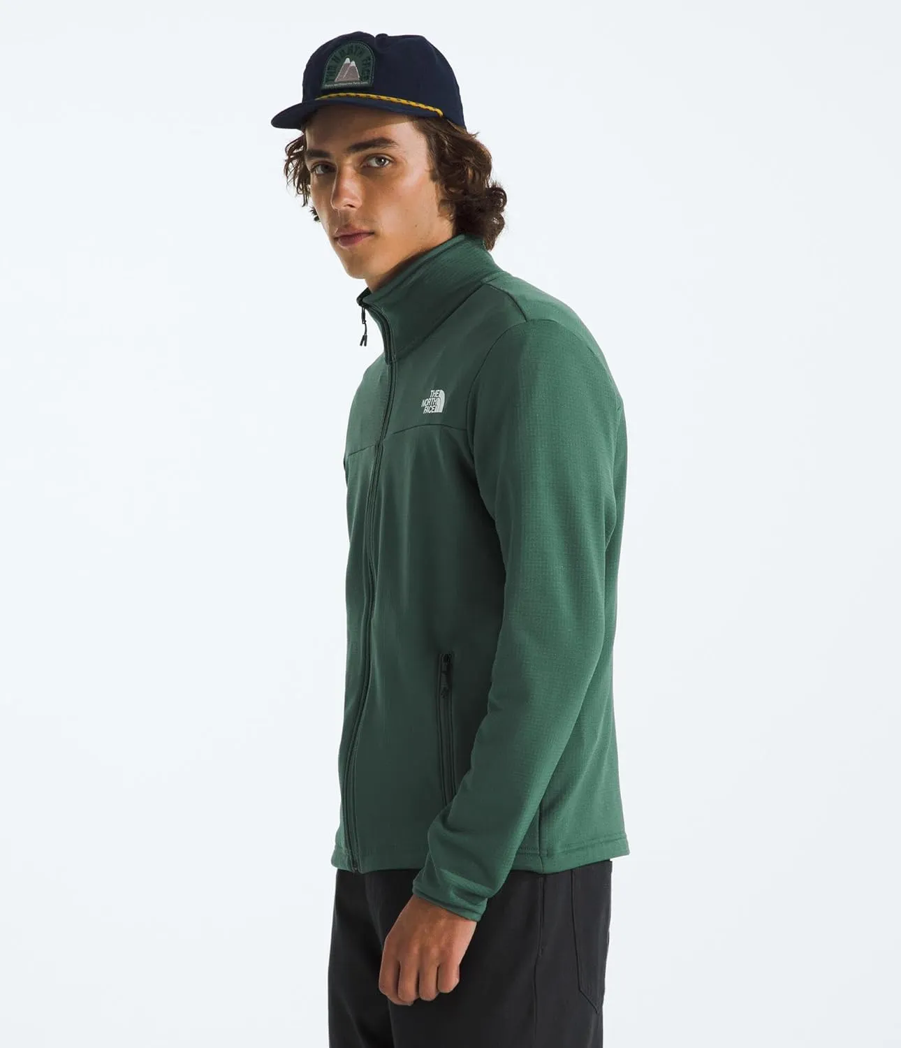 THE NORTH FACE Men's Cedar Trail Grid Fleece Full Zip Jacket