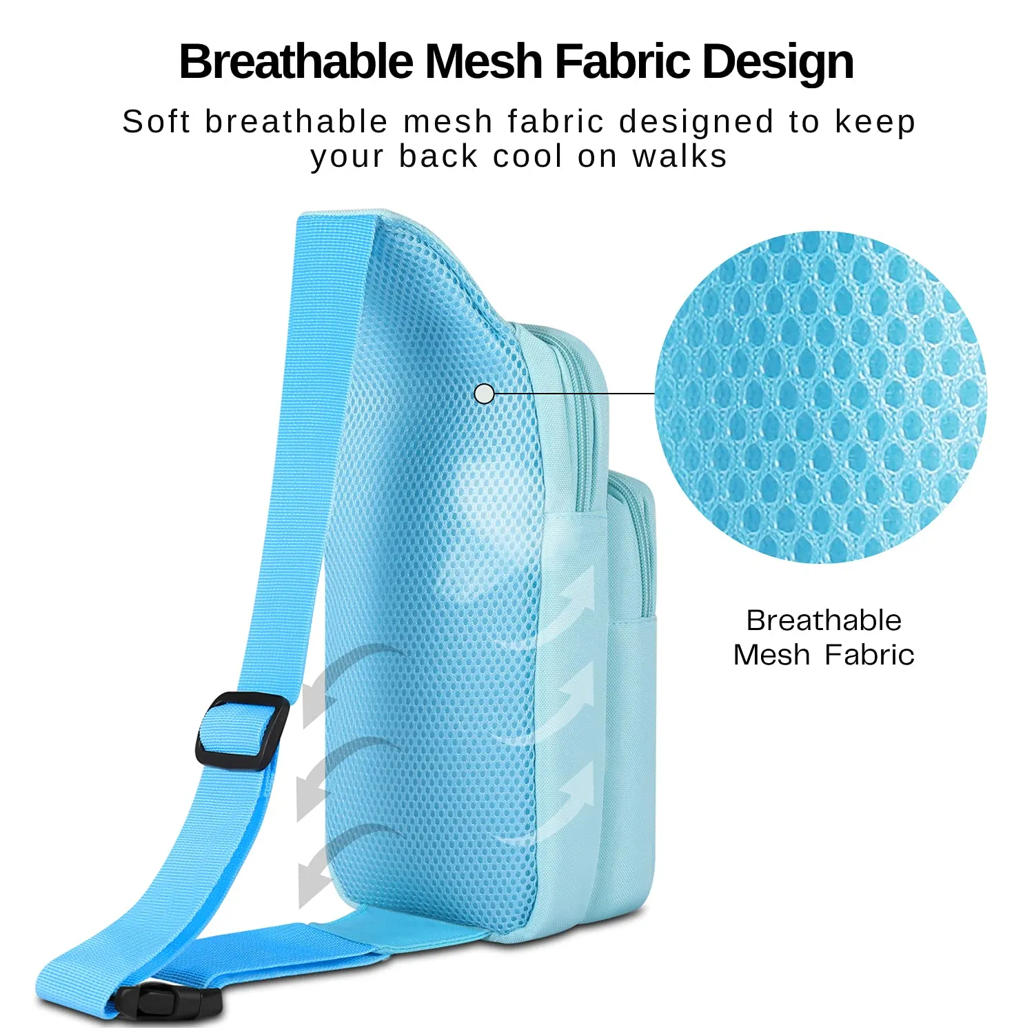 TNP Switch Bag - Travel Case for Nintendo Switch & Switch Lite - Cute Portable Carrying Backpack for Animal Crossing Games & Accessories - Blue