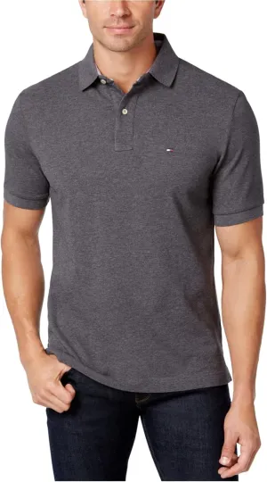 Tommy Hilfiger Men's Big & Tall Short Sleeve Cotton Pique Polo Shirt in Classic Fit