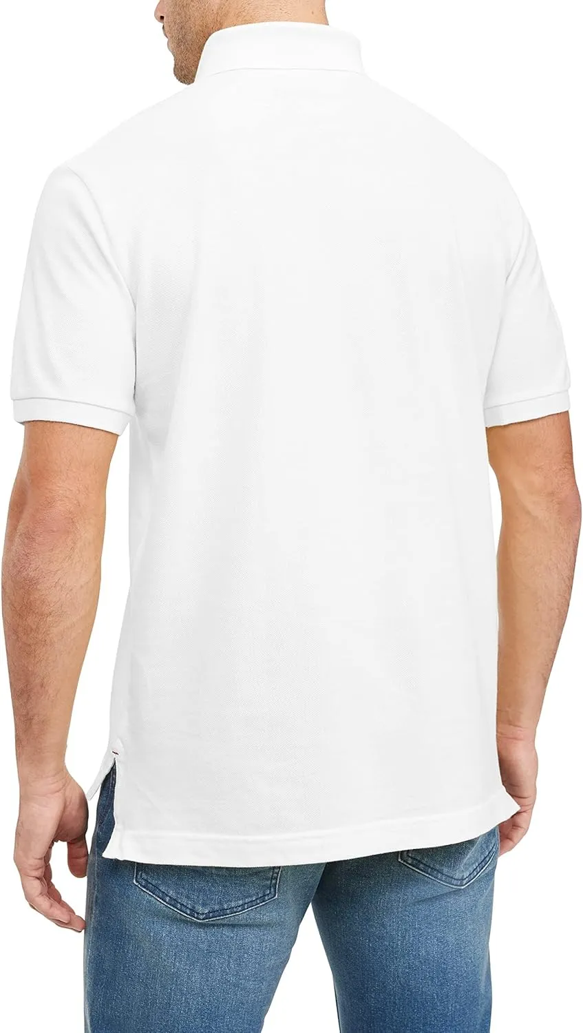 Tommy Hilfiger Men's Short Sleeve Cotton Pique Polo Shirt in Classic Fit