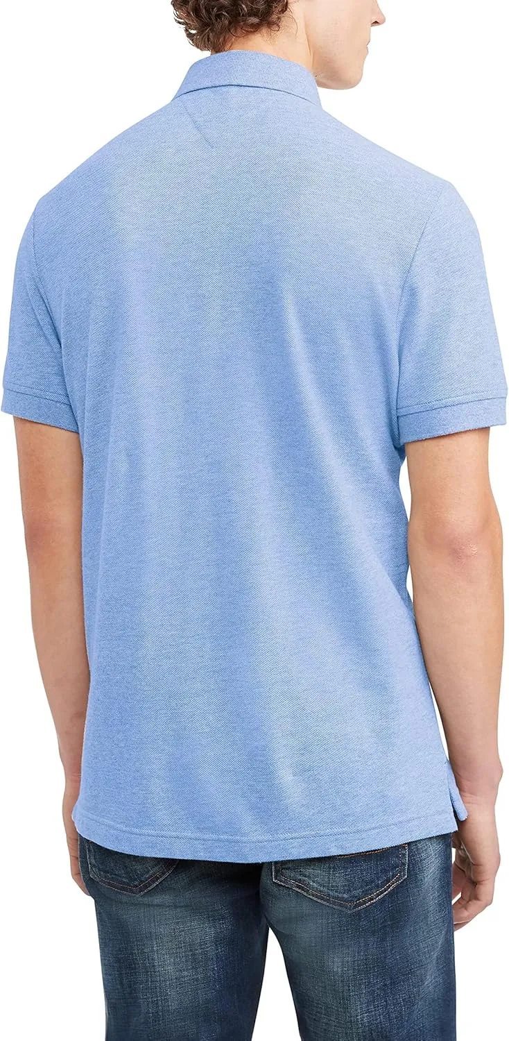 Tommy Hilfiger Men's Short Sleeve Cotton Pique Polo Shirt in Classic Fit