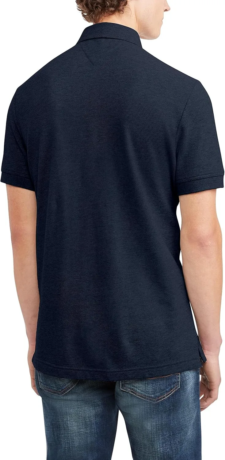Tommy Hilfiger Men's Short Sleeve Cotton Pique Polo Shirt in Classic Fit