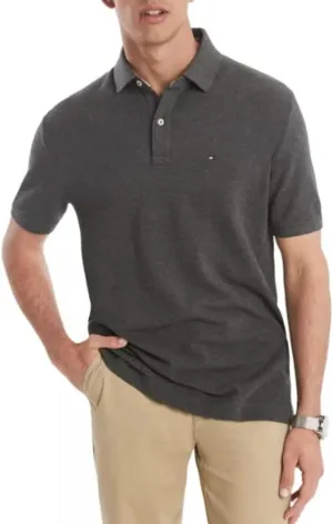 Tommy Hilfiger Men's Short Sleeve Cotton Pique Polo Shirt in Classic Fit