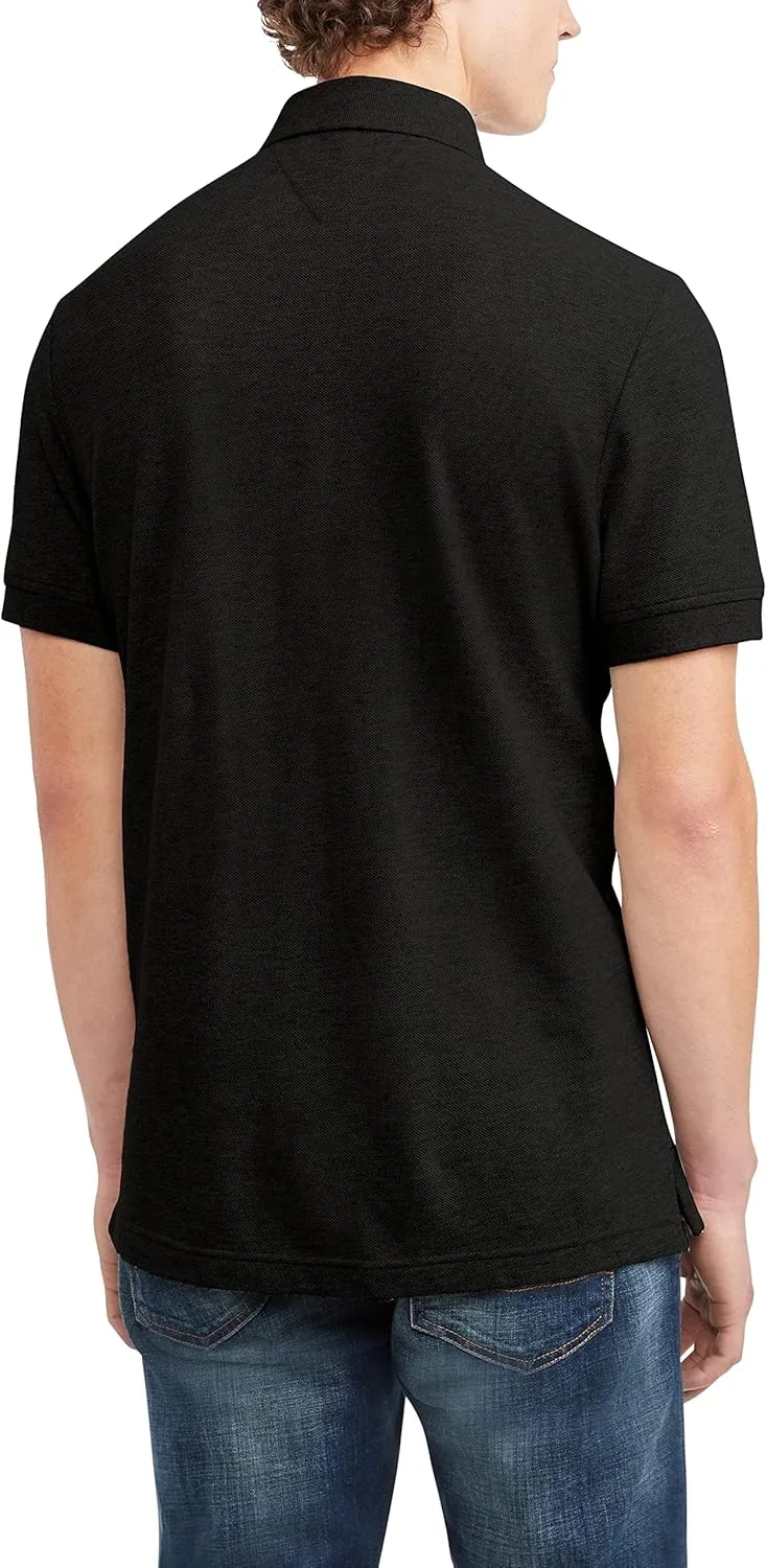 Tommy Hilfiger Men's Short Sleeve Cotton Pique Polo Shirt in Classic Fit