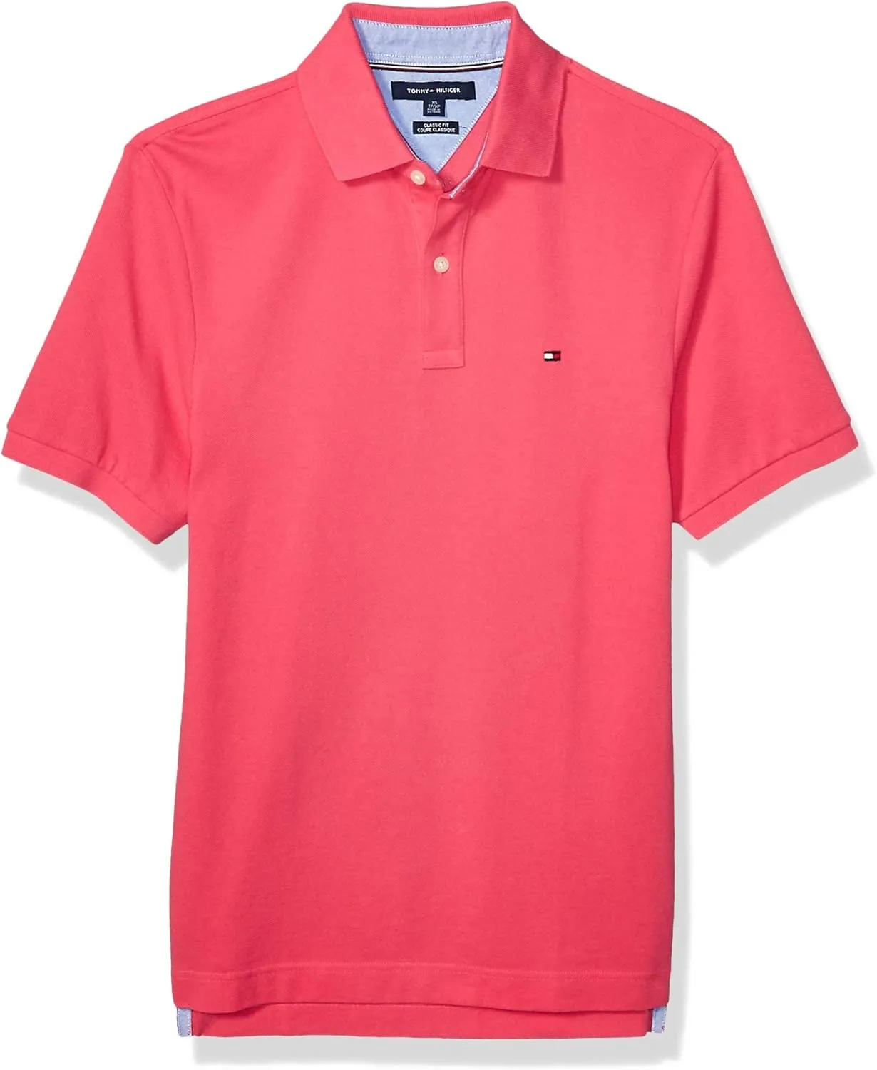 Tommy Hilfiger Men's Short Sleeve Cotton Pique Polo Shirt in Classic Fit