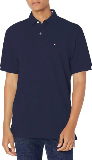 Tommy Hilfiger Men's Short Sleeve Cotton Pique Polo Shirt in Regular Fit