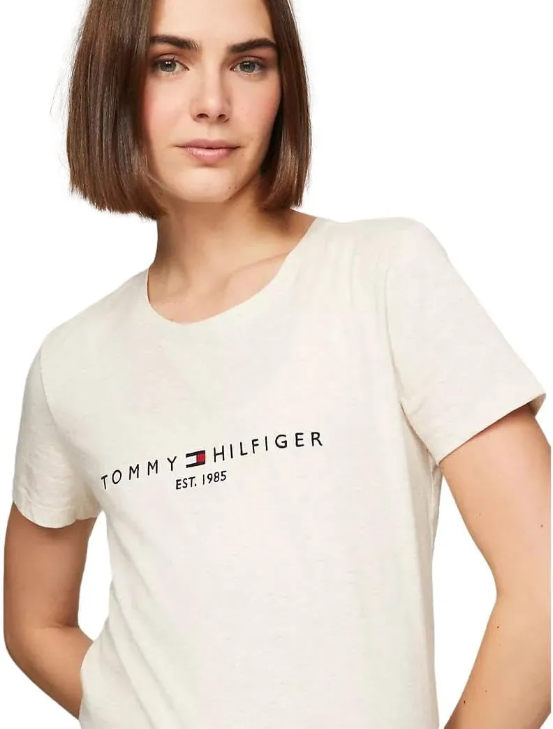 Tommy Hilfiger Women's Performance Cotton T-Shirt – Lightweight Graphic Tees