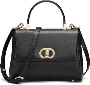 Top Handle Bag Fashion Leather Purses for Women with Multiple Internal Pockets Satchel Bag for Ladies.