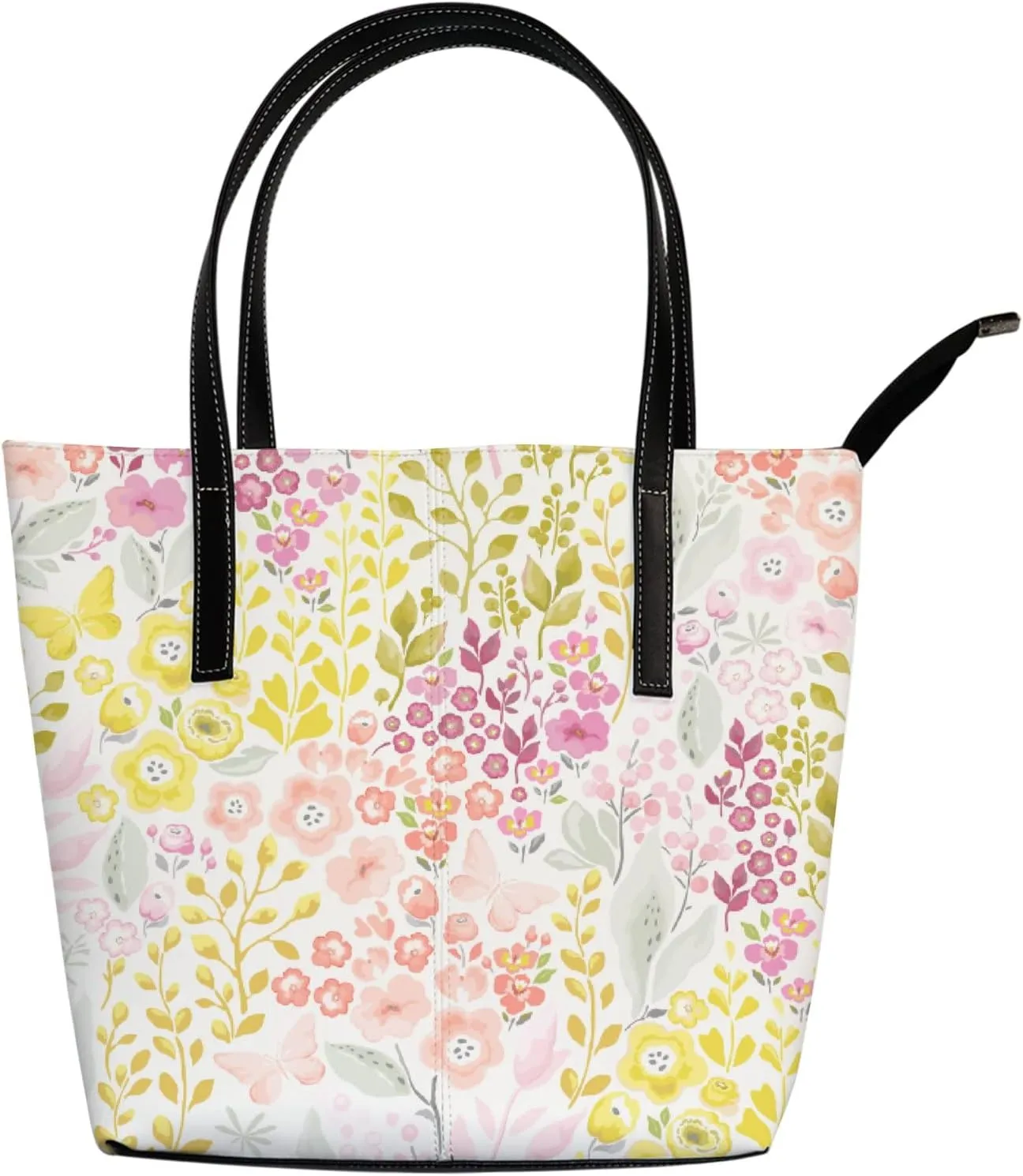 Tote Bag for Women PU Leather Handbags Women's Crossbody Handbags Work Tote Bags for Women Coachbags Tote Bag with Zipper