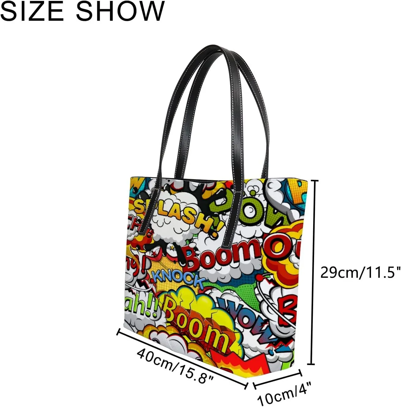 Tote Bag for Women PU Leather Handbags Women's Crossbody Handbags Work Tote Bags for Women Coachbags Tote Bag with Zipper