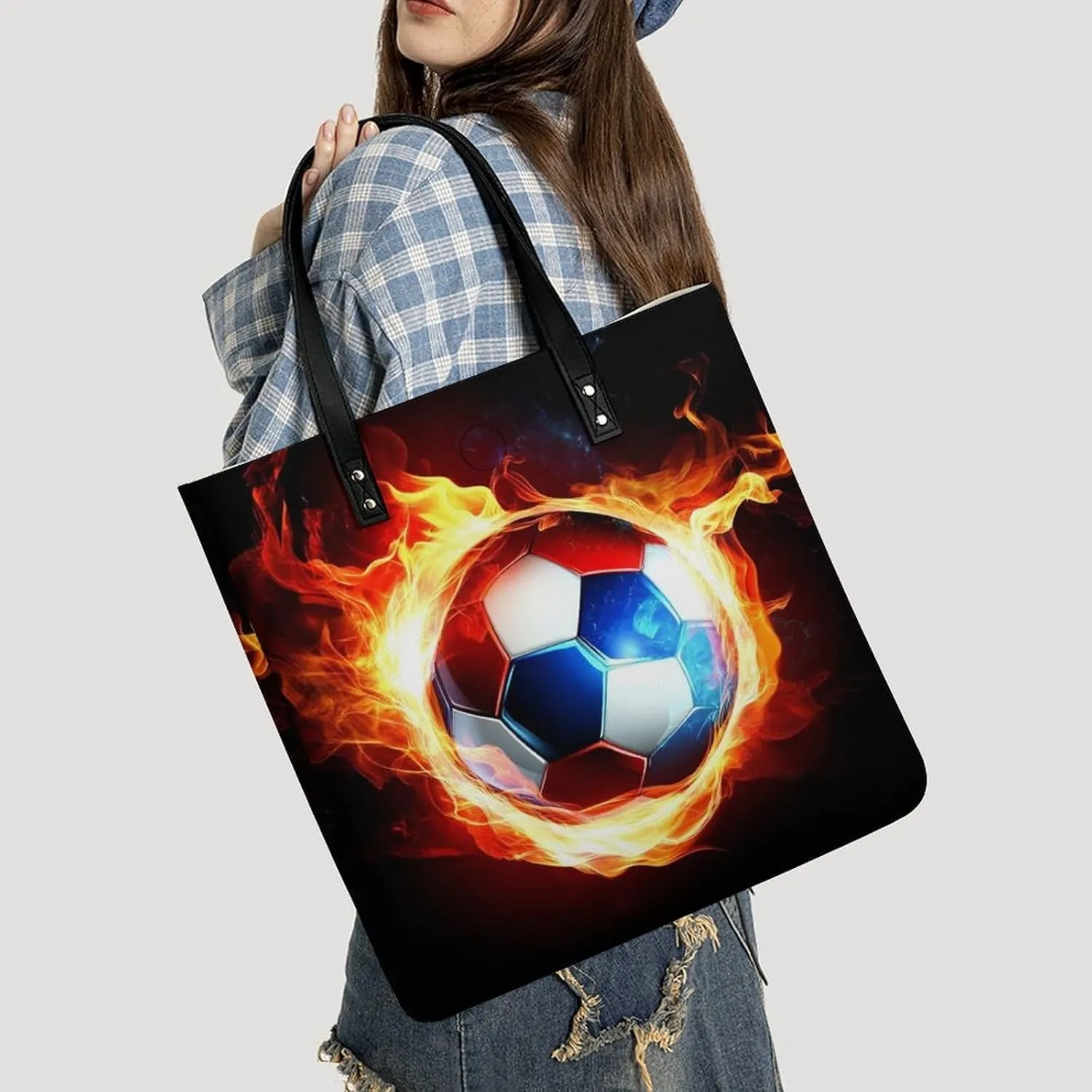 Tote Bag for Women Work Pu Leather Travel Purse and Handbags