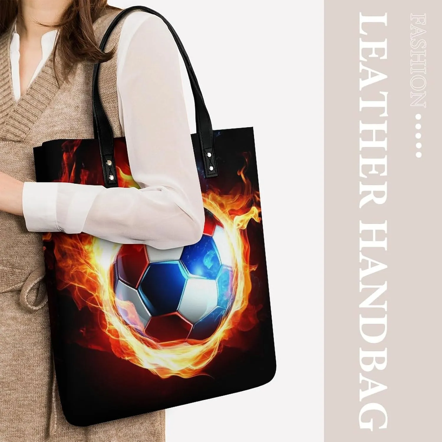 Tote Bag for Women Work Pu Leather Travel Purse and Handbags