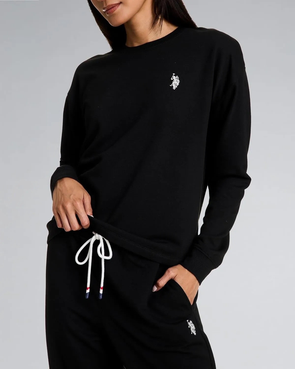 U.S. Polo Assn. Lounge Set Women, Athleisure and Lounge Pajama Sets for Women 2 Piece