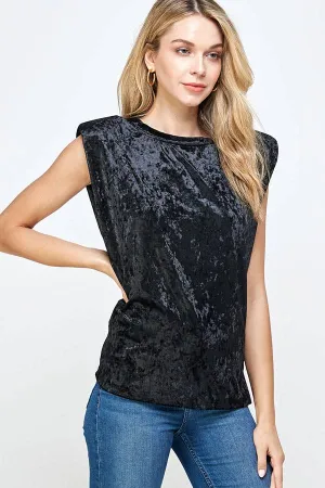 Velvet Crush Knit Tank