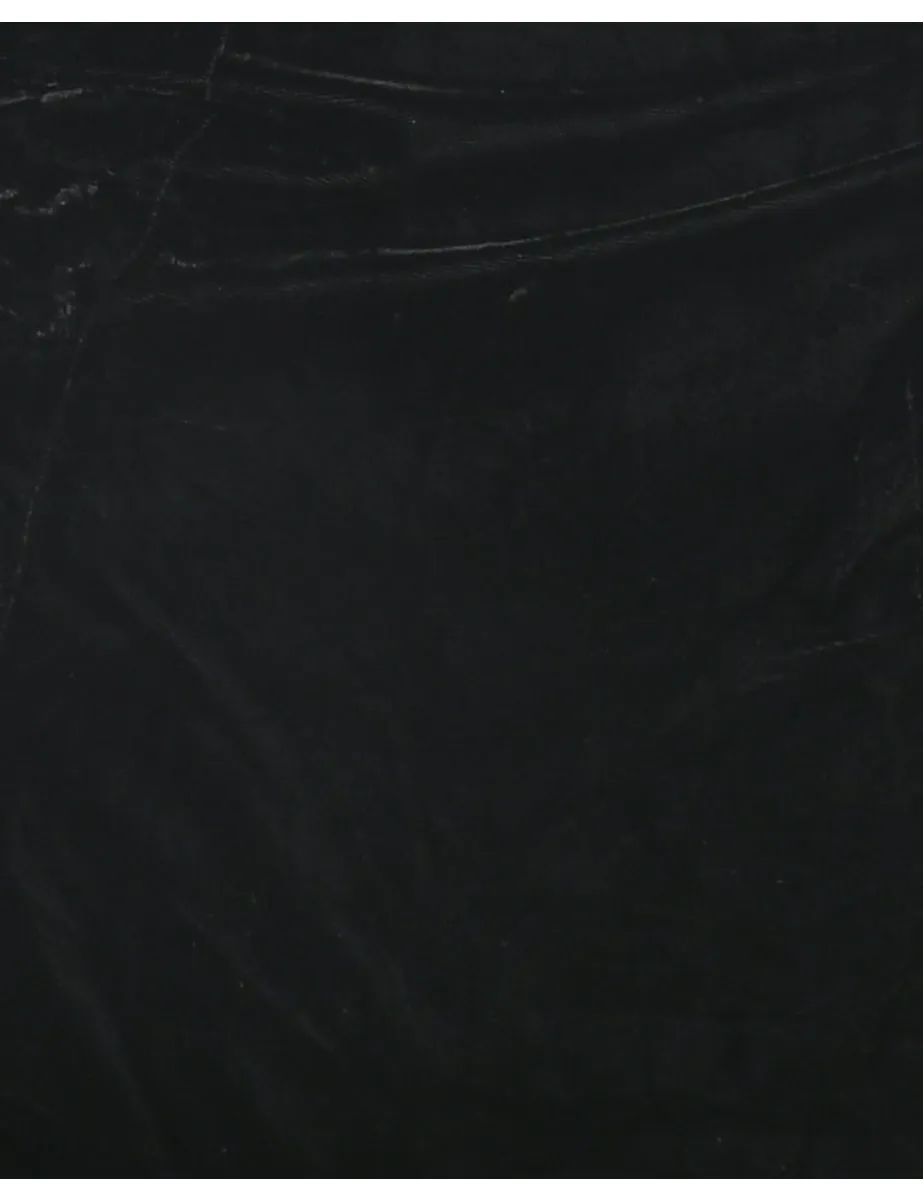 Velvet Evening Dress - S