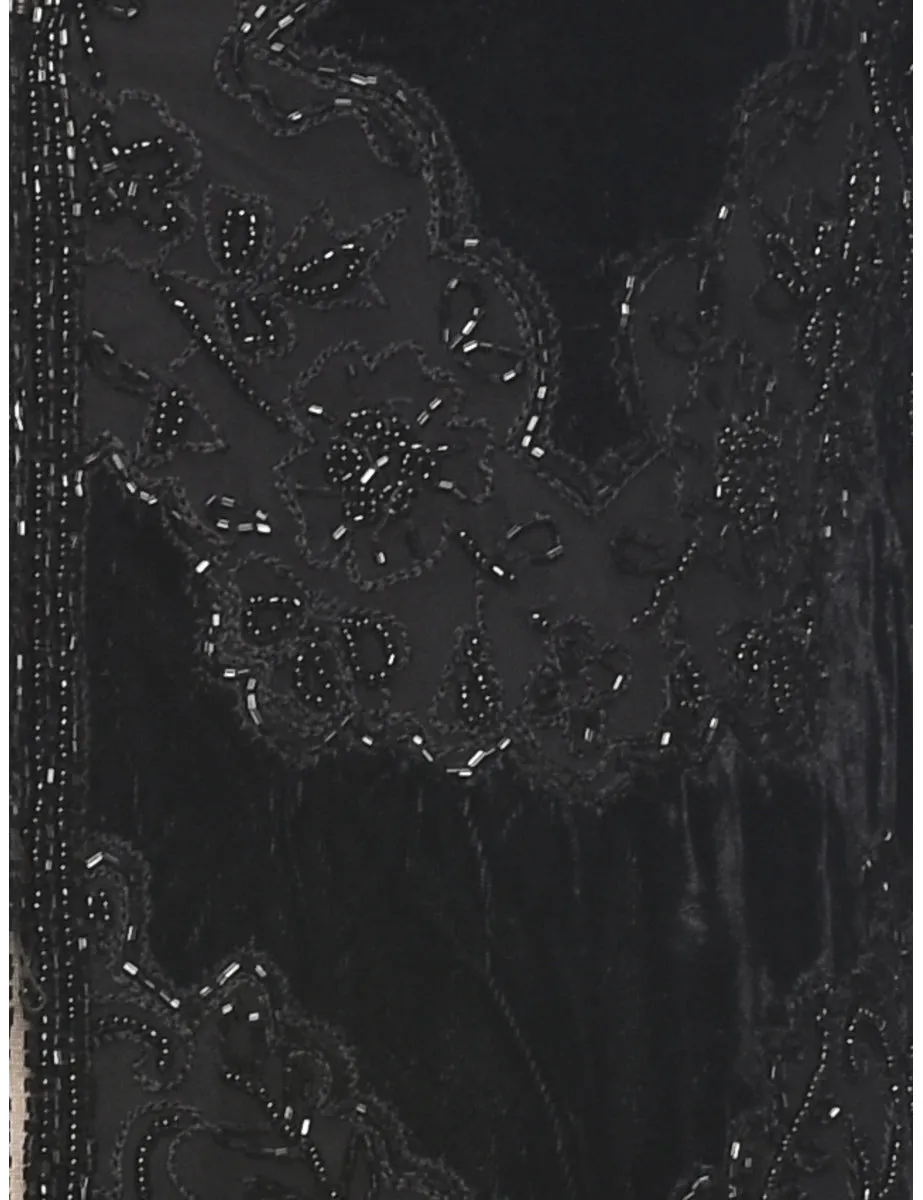 Velvet Evening Jacket - L
