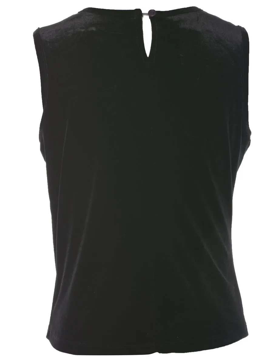 Velvet Evening Top - M