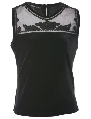 Velvet Evening Top - M