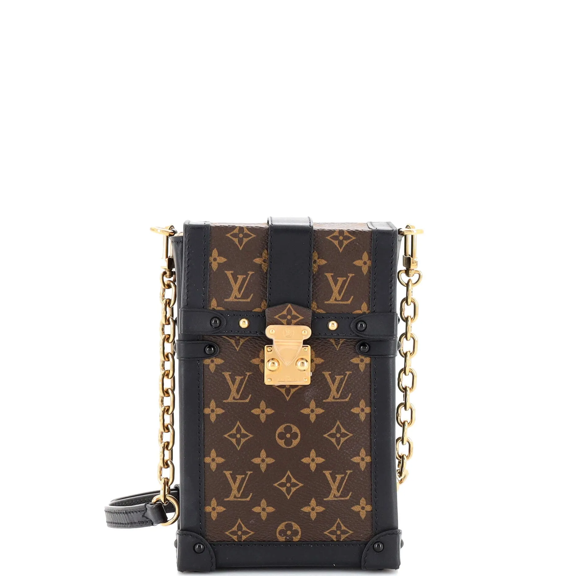 Vertical Trunk Pochette Monogram Canvas