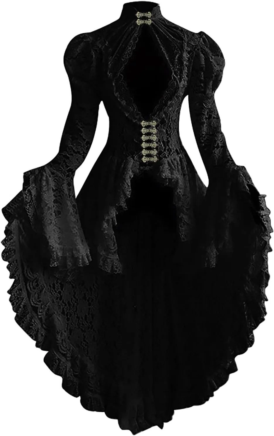 Victorian Dress for Women Retro Medieval Renaissance Corset Dress 18 Century Vampire Fairy Dresses Halloween Costumes