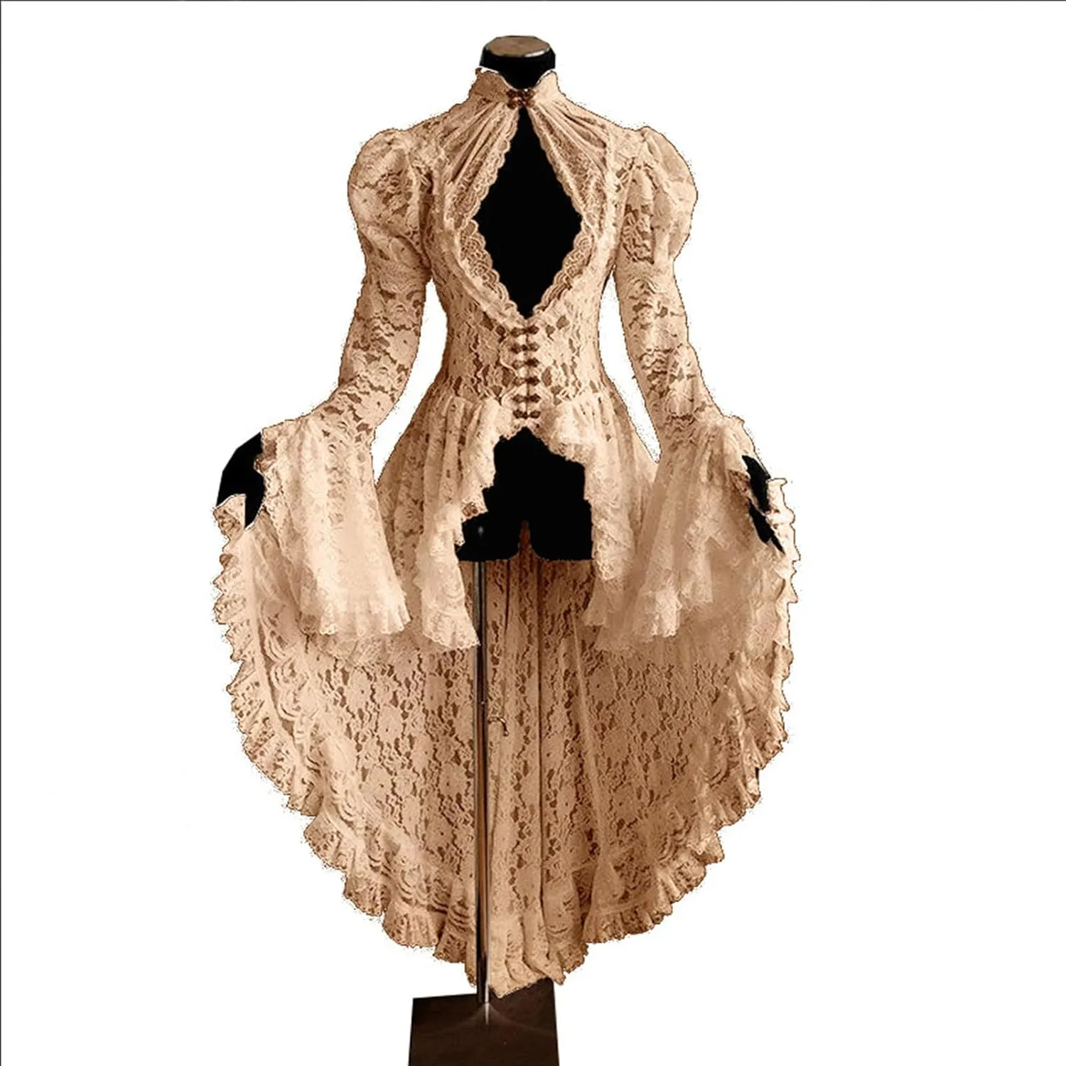 Victorian Dress for Women Retro Medieval Renaissance Corset Dress 18 Century Vampire Fairy Dresses Halloween Costumes
