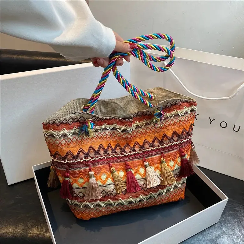 Vintage Ethnic Casual Bag