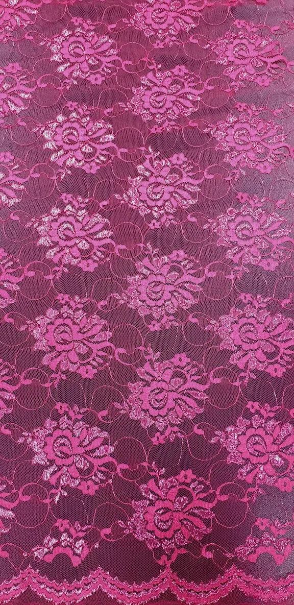 Whisper Lace Fuschia