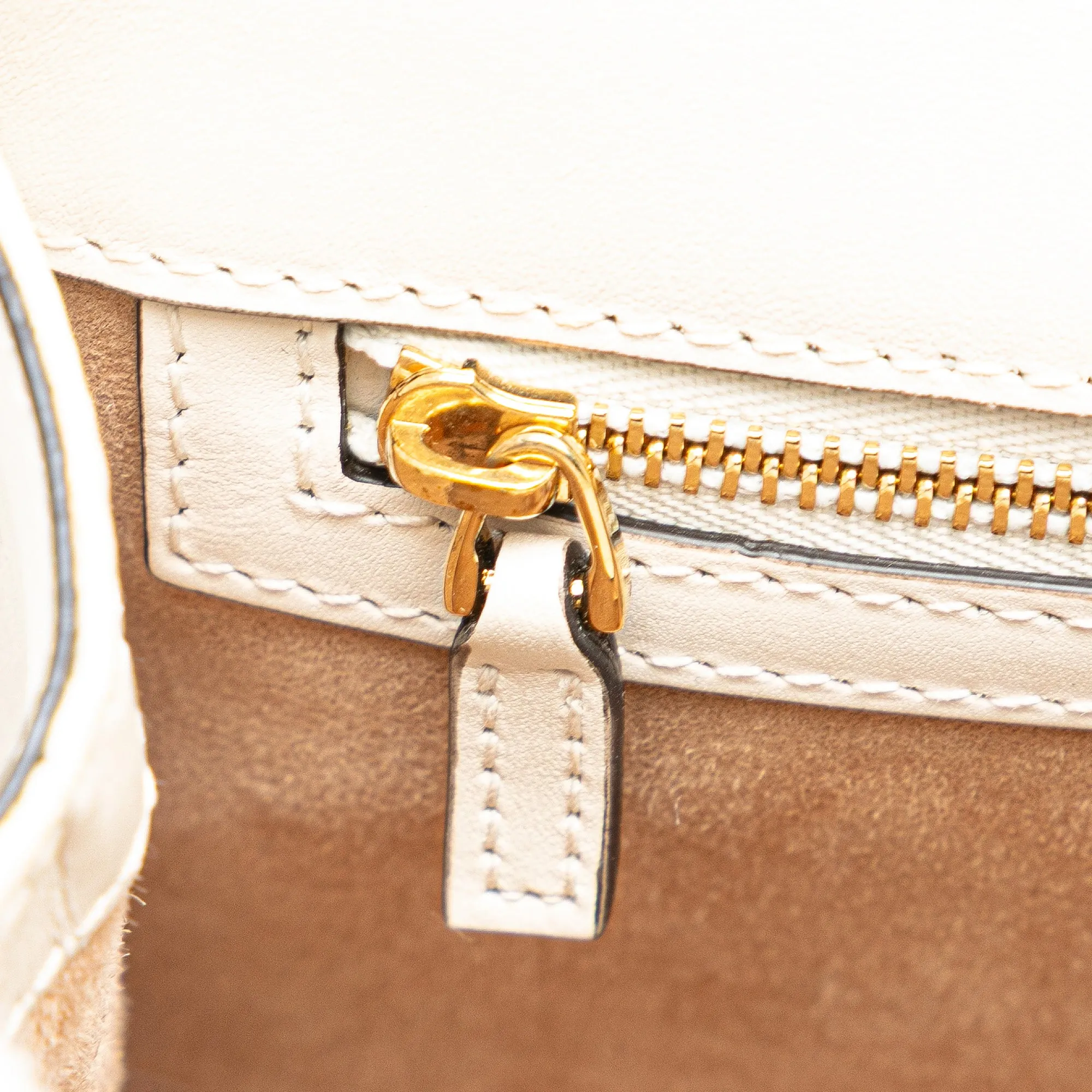 White Gucci Small Floral Embroidered Leather Sylvie Crossbody