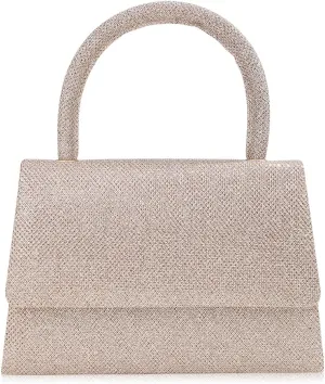 Women Evening Bag Glitter Clutch Bag Sparkly Handbag Bridal Wedding Purse