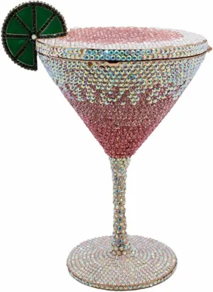 Women Goblet Rhinestone Evening Bag Cocktail Cup Diamond Clutch Funny Crystal Prom Handbag Wedding Purse for Party