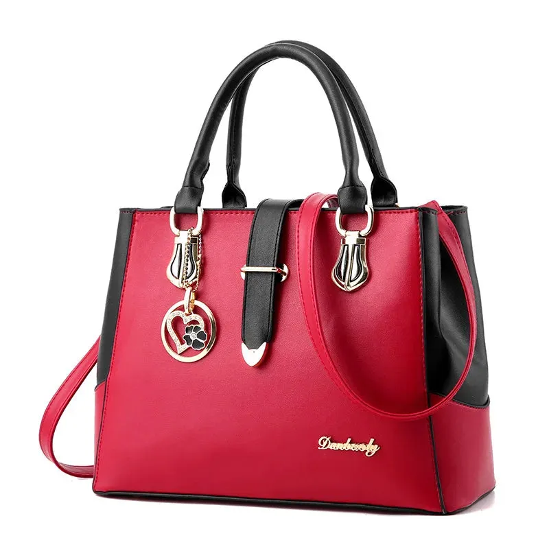 Women PU Leather Large Handbags