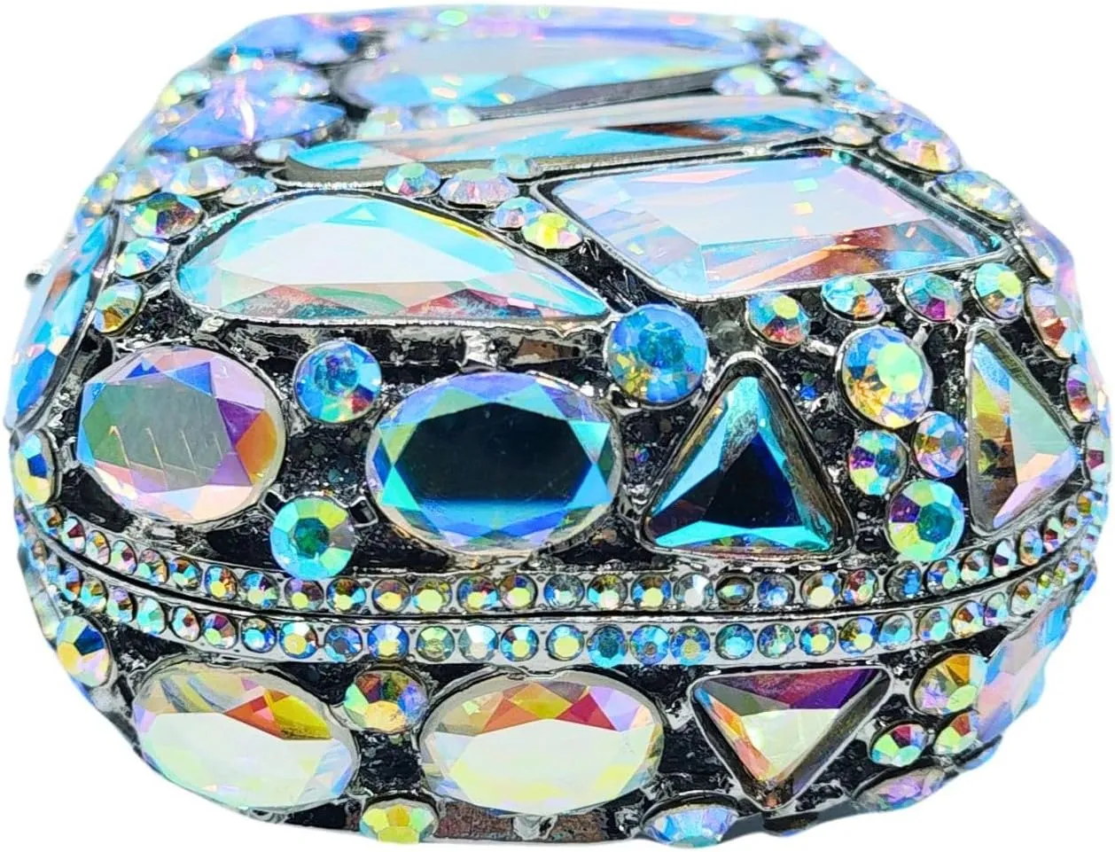 Women Rhinestone Evening Bag Luxury Diamond Clutch Crystal Party Purse Formal Sparkly Handbag for Prom Cocktail