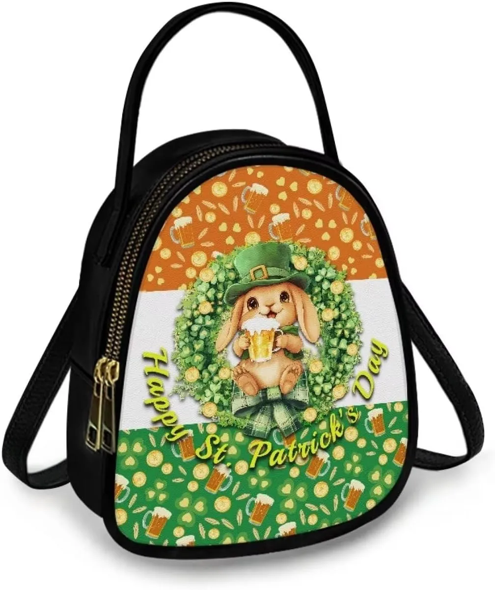 Women Small Shoulder Bag Waterproof Tote Square Satchel Handbags Lady Double Layer Portable Travel Holiday Gifts