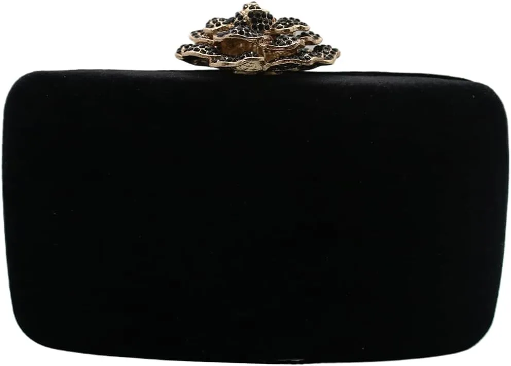Women Temperament Velvet Banquet Bag Dinner Clutch Party Evening Dress Clutch Bag