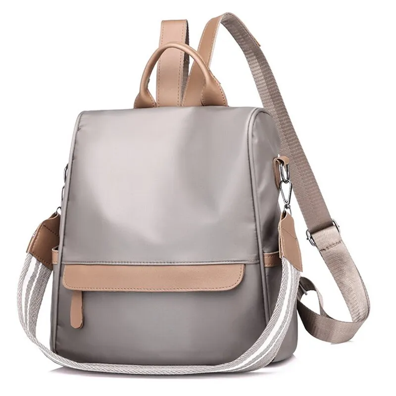 Women Youth Classic Nylon Backpacks