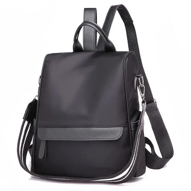 Women Youth Classic Nylon Backpacks