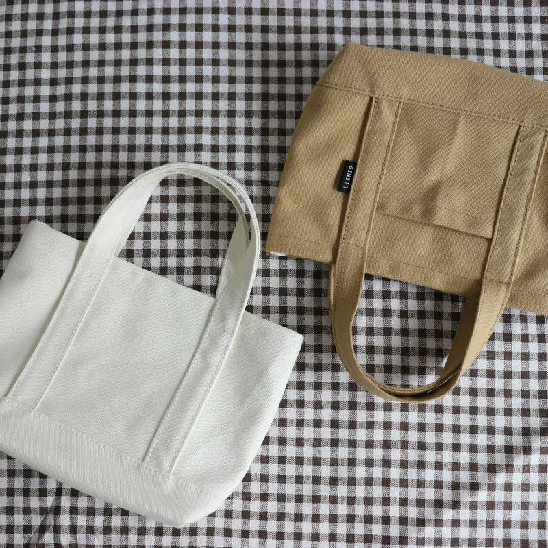 Women's Canvas Artistic Simple Cute Hand Handbags