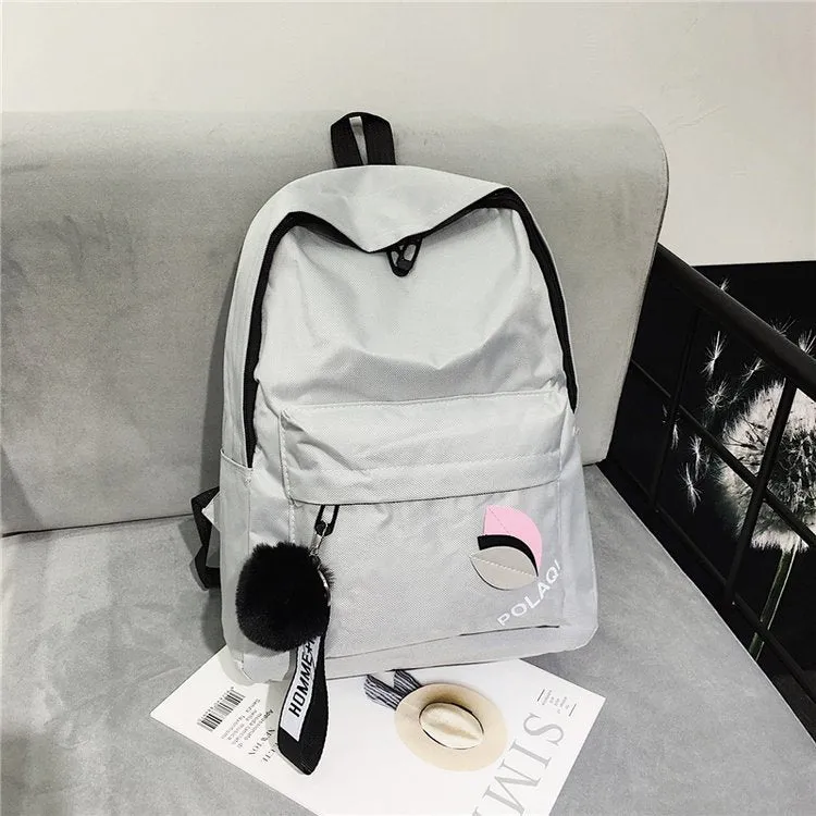 Women's Cheap Nylon Leaves Large Capacity Early Backpacks