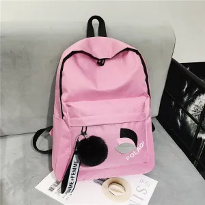 Women's Cheap Nylon Leaves Large Capacity Early Backpacks
