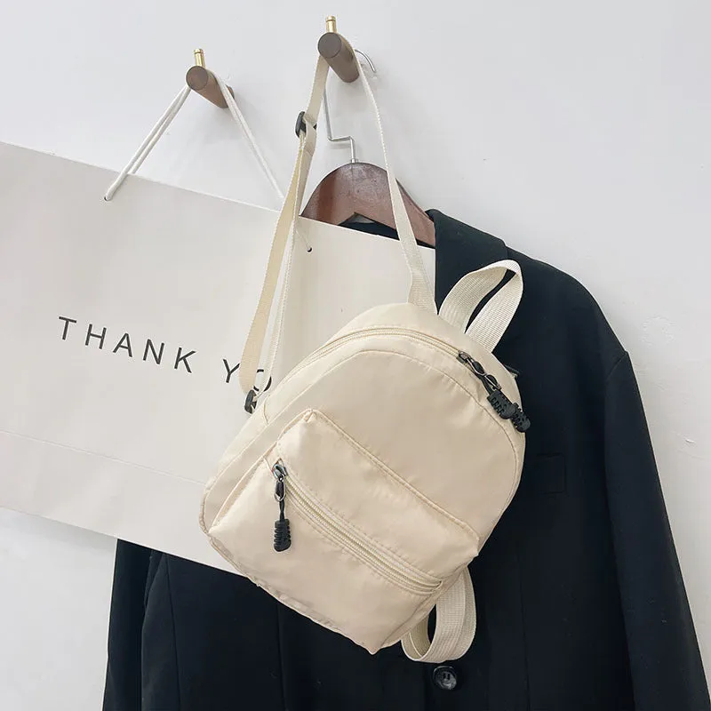 Women's Classic Nylon Korean Style Fashion Backpacks