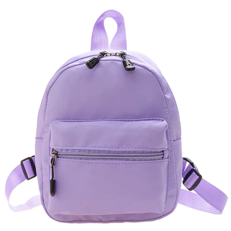 Women's Classic Nylon Korean Style Fashion Backpacks