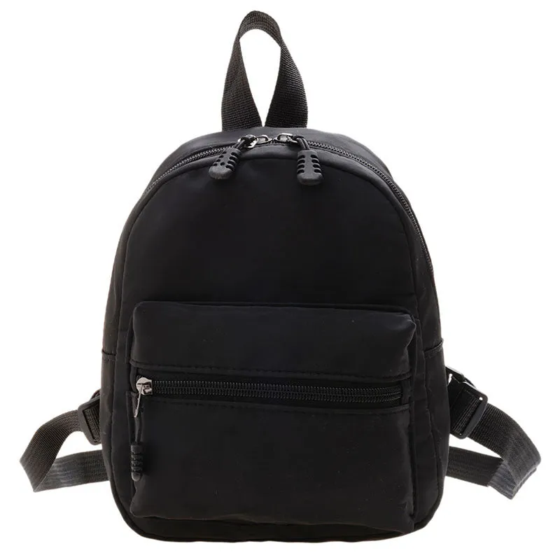 Women's Classic Nylon Korean Style Fashion Backpacks