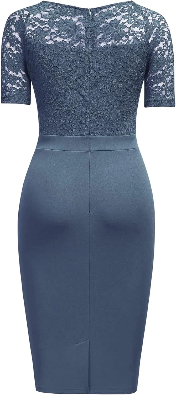 Womens Cocktail Dresses for Wedding Guest Evening Party Church Dress