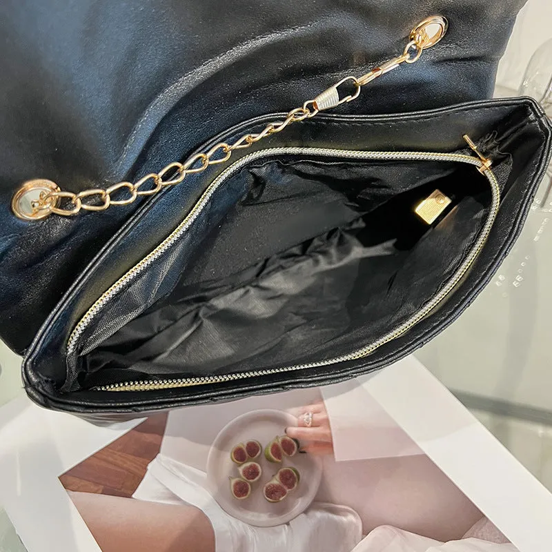 Women's Fashion Casual Diamond Crossbody Bag